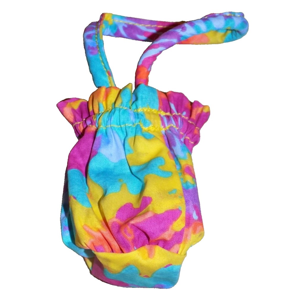 American Girl Doll Julie's Meet Outfit Accessories Tie Dyed Bag Tote Purse